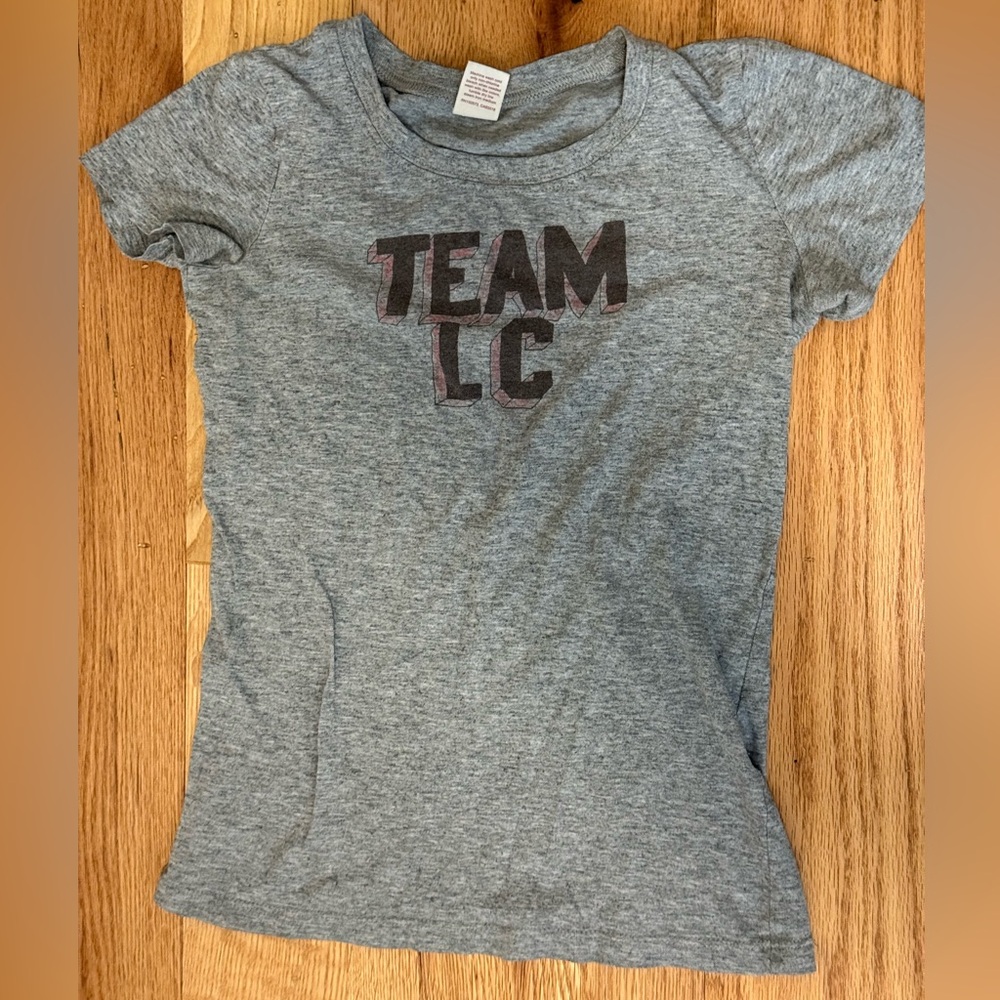 Team LC Hollister Heather Gray Crewneck Tee